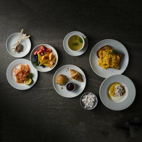 Talerz płytki z rantem Delta Grey, 260mm