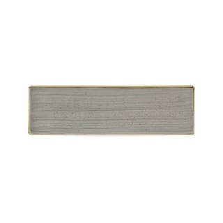 Taca porcelanowa Stonecast Peppercorn Grey, 300x90mm