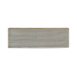 Taca porcelanowa Stonecast Peppercorn Grey, 320x110mm