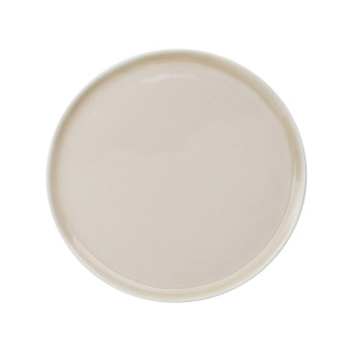 ETER Talerz płaski okrągły 25 cm, beżowy / VERLO