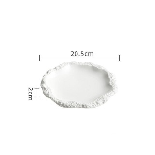 Talerz płytki Embossed Stone 205 mm