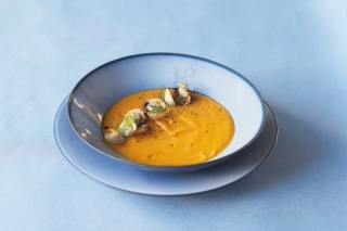 EQUINOXE Talerz głęboki 24 cm niebieski / REVOL