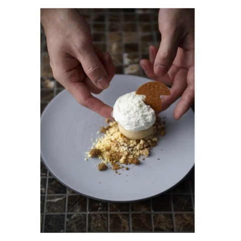 EQUINOXE Talerz płaski szary REVOL