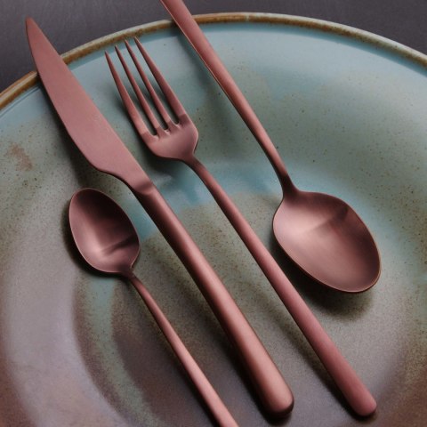 Zestaw sztućców Amarone Bronze
