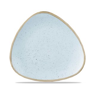 Talerz trójkątny Stonecast Duck Egg Blue 229 mm