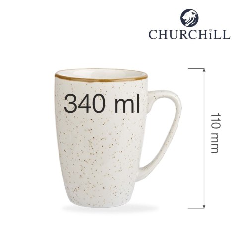 Kubek Stonecast Barley White