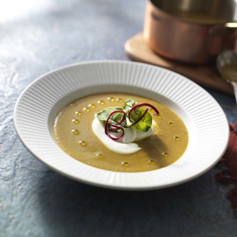 Talerz płytki gourmet coupe Willow 280 mm