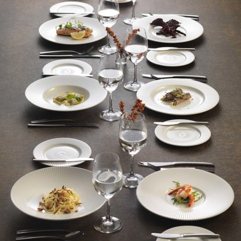 Talerz płytki gourmet coupe Willow 280 mm