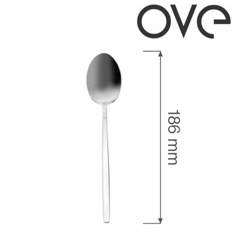 Łyżka deserowa Torino, OVE, 186 mm